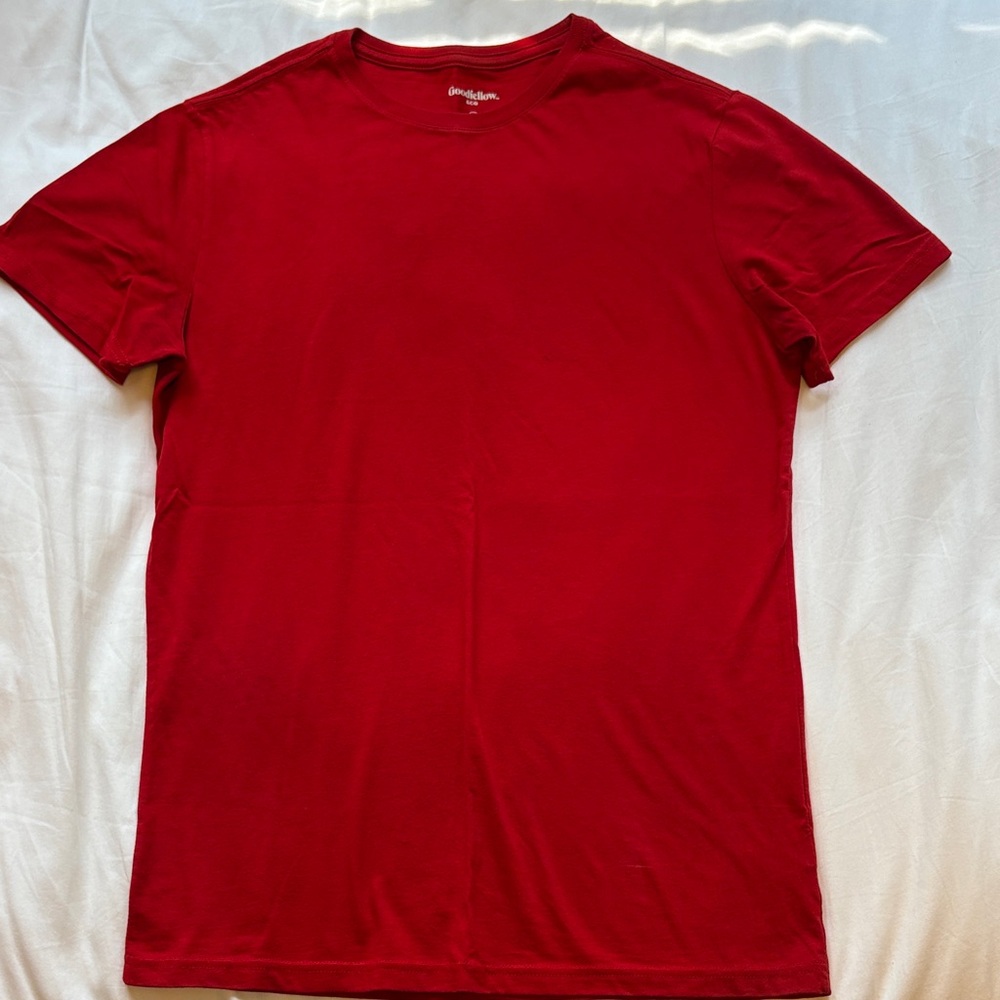 Goodfellow & Co Vibrant Red Short Sleeve Tee